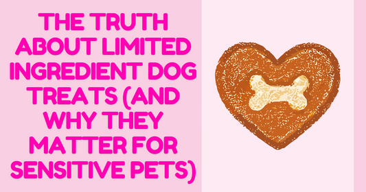 The Truth About Limited Ingredient Dog Treats (and Why They Matter for Sensitive Pets)