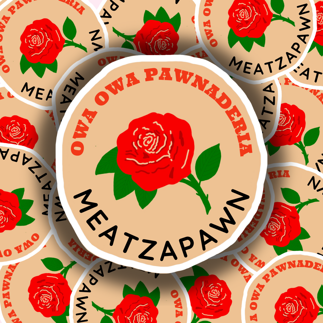 Owa Owa Meatzapawn Sticker
