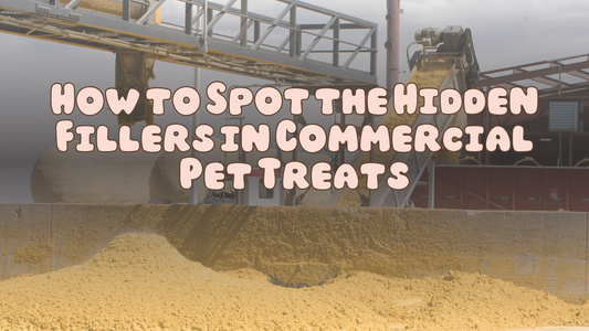 How to Spot the Hidden Fillers in Commercial Pet Treats