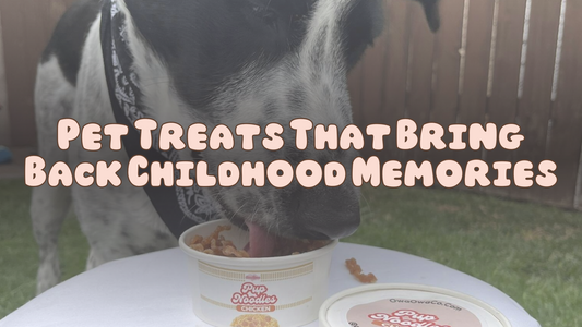The Nostalgia Collection: Pet Treats That Bring Back Childhood Memories