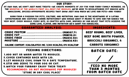 Beef jerky treat for dogs high protein 