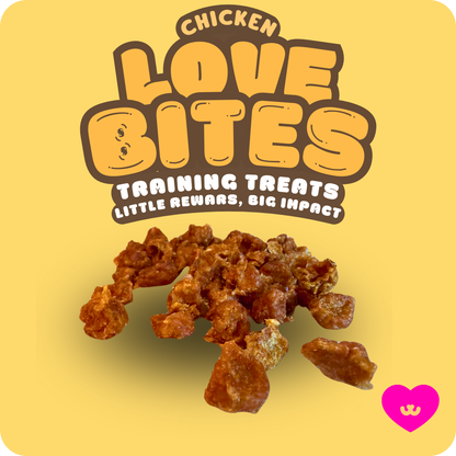 Love Bites Chicken Training Treats