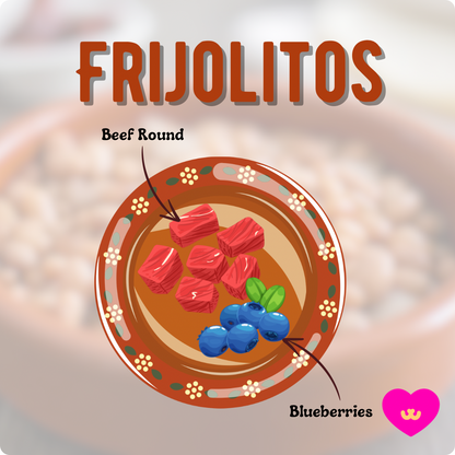 Owa Owa Frijolitos – culturally inspired beef and blueberry treats for dogs