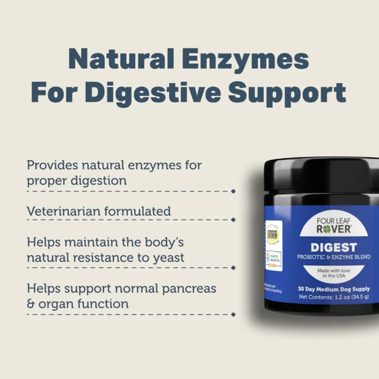 Four Leaf Rover Digest | Natural Digestive Enzyme for Dogs – Owa Owa