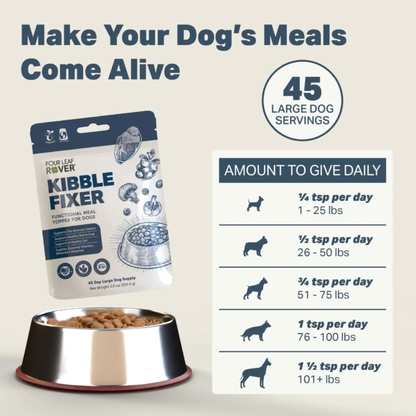 Four Leaf Rover Kibble Fixer | Dog Food Topper with Probiotics – Owa Owa