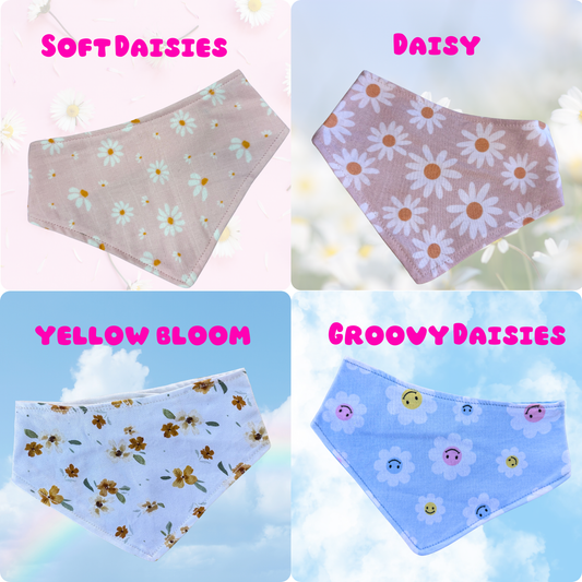 Floral Bandanas for Dogs and Cats